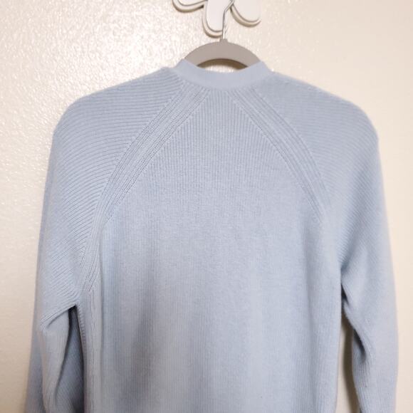 LULULEMON Blue Merino Wool Blend Button Front Cardigan - Picture 9 of 11